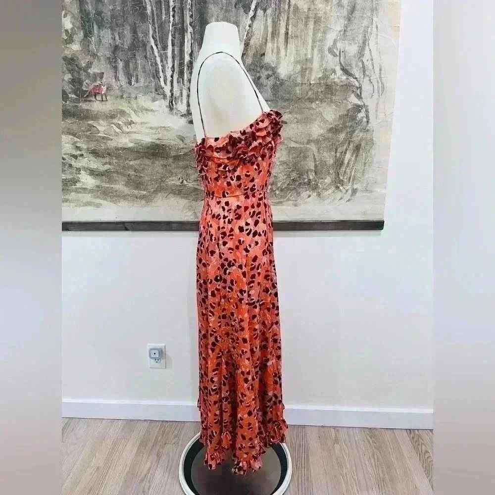 Anthropologie Hutch Ruffle Midi Dress Size 6 NWOT $218 - Picture 9 of 15